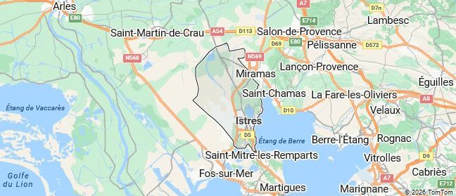 Carte de la région autour de Nice, incluant routes et localités environnantes.